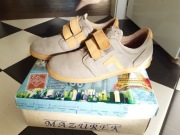 Buty chłopięce MAZUREK szare zamsz r 35 