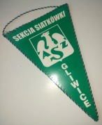 Proporczyk AZS Gliwice Sekcja Siatkówka Politechnika Śląska Ośrodek SP