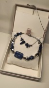 Biżuteria z kamieni naturalnych lapis lazuli