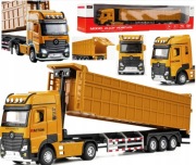 CIĘŻARÓWKA LAWETA TIR SAMOCHÓD CIĘŻAROWY WYWROTKA METAL DŹWIĘK I ŚWIATŁO