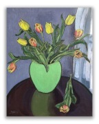 „Tulipany” obraz olejny na płótnie 40x50 cm