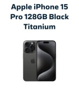 Apple iPhone 15 Pro 128GB Black Titanium
