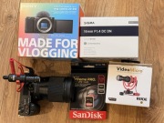 Sony ZV-E10 wykonane 11 zdjęć + Sigma 16mm f/1.4 + RODE | Stan sklepowy