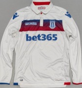 H) STOKE CITY Macron Oryginalna koszulka klubowa Roz.S