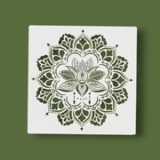 Szablon Mandala, malarski, DIY, tynku ozdobnego, scrapbookingu - Nr A80