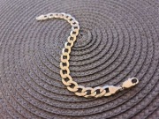 Złota bransoletka męska 375 próba 