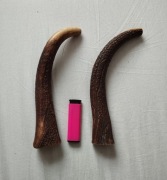 Poroże zestaw 2 szt naturalny Gryzak  dla psa  24 cm 