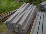 Słupy betonowe do montażu siatki, słupek zbrojony do płotu na wys 1,5m i 2m