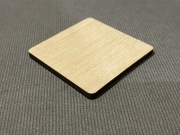 4 szt kwadrat drewno sklejka 40x40mm / 4x4 cm wycinane laserowo
