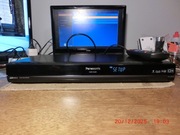 Nagrywarka DVD/HDD Panasonic z pilotem, tuner SAT