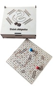 Gra drewniana, planszowa, SNAKE, dzień chłopaka, prezent 