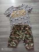 Zestaw spodenki i t-shirt 110 cm