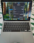 Jak nowy laptop Apple MacBook Air M1 13,3 " Apple M 8 GB / 256 GB szary