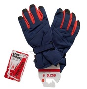 Rękawiczki Narciarskie Damskie Zimowe XL Rękawice Ocieplane Wodoodporne