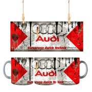 Kubek biały 330 ml Audi