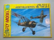 PZL P11.C i Me 109 D-1