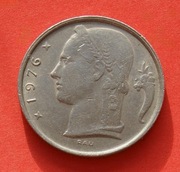 5  Franków   1976  r -    Belgia   Belgie  Ceres