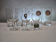 Polskie browary / Szklanki i pokale / Widawa, Lech, EB, Fortuna, Kultowy