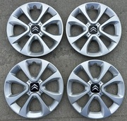 Kołpaki Komplet 15" Citroen C3 III Berlingo C-Elysee Jumpy Oryginalne