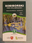 Sobiborski park krajobrazowy mapa 