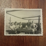 Obrona przeciwlotnicza Szczecina Stettin żołnierze przy kuchni