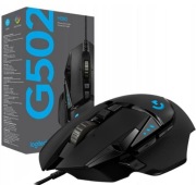 Logitech G502 Hero - Mysz przewodowa gamingowa optyczna 25600DPI LIGHTSYNC