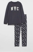 H&M Piżama bawełniana długa 134/140