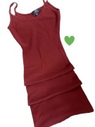 Sukienka maxi czerwona Missguided 36 na ramiączkach