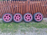 Alusy 5x100 z letnimi oponami