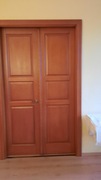 Drzwi wewnętrzne drewniane , stylowe np. do kamienicy  