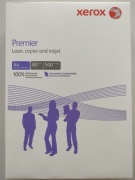 Nowy biały papier ksero A4 80g, karton ma 5 ryz, każda po 500 kartek