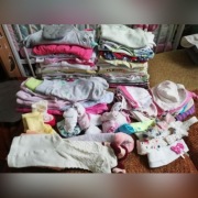 Paka dla dziewczynki 0-3 m. Kombinezon