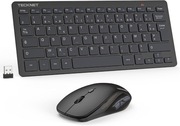 Bezprzewodowa klawiatura AZERTY i mysz DPI 1600 zestaw