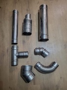 Komin złączki kolana 