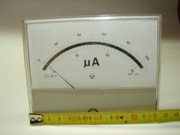 Mikroamperomierz tablicowy do 100uA [DC] - pomiar prądu stałego