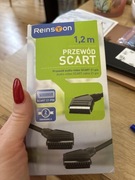 Przewód audio-video SCART 21 pin 1,2m