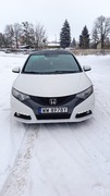 Honda Civic IX 1.8 Benzyna Executive Automat Biała Perła 2012 Szwajcaria