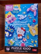 Puzzle Trefl 1000 elementów Puzzle 1000 Hello Kitty Letni relaks