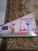 Hulajnoga trojkolowa scooter różowa 