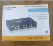 Nowy 8-portów Switch Netgear Gs108 