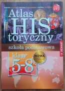 Atlas historyczny Szkoła podstawowa 5-8 DEMART stan BDB