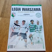 PROGRAM MECZOWY LEGIA WARSZAWA - CELTIC 30.07.2014