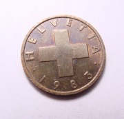 Szwajcaria 1 rappen 1983