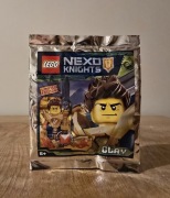 Lego Nexo Knights 271829 Clay plus broń saszetka z minifigurką