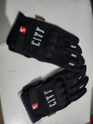 Rękawice motocyklowe rozmiar L,czarne antypoślizgowe, ocieplane 