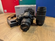 Canon EOS 2000d + 18-55mm + 75-300mm