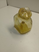 STARA BUTELKA SŁOIK Z KORKIEM SZKLANYM