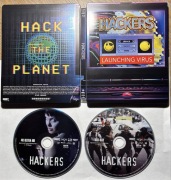 HACKERS - HAKERZY - ANGELINA JOLIE - 4KUHD + Blu-ray STEELBOOK