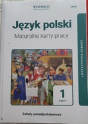 Język polski 1. Maturalne karty pracy. Linia I 