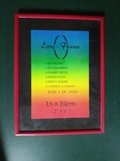 Ramka 18 x 24 czerwona